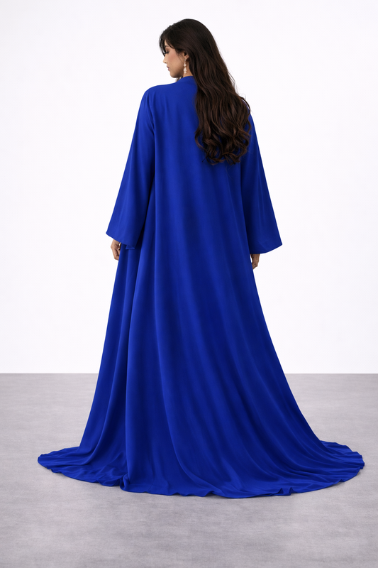 Marine-Blue Abaya