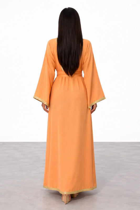 Sunset-Pearl Abaya